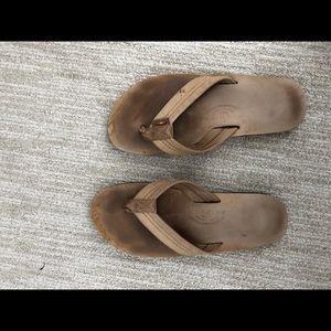 Rainbow sandals Men size 9